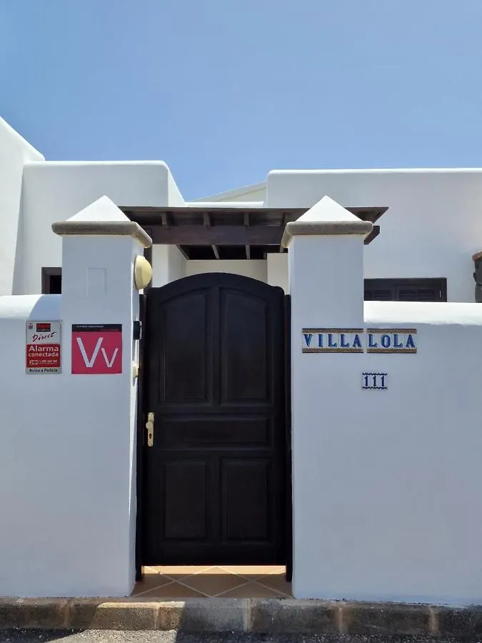 Villa Lola Playa Blanca  España